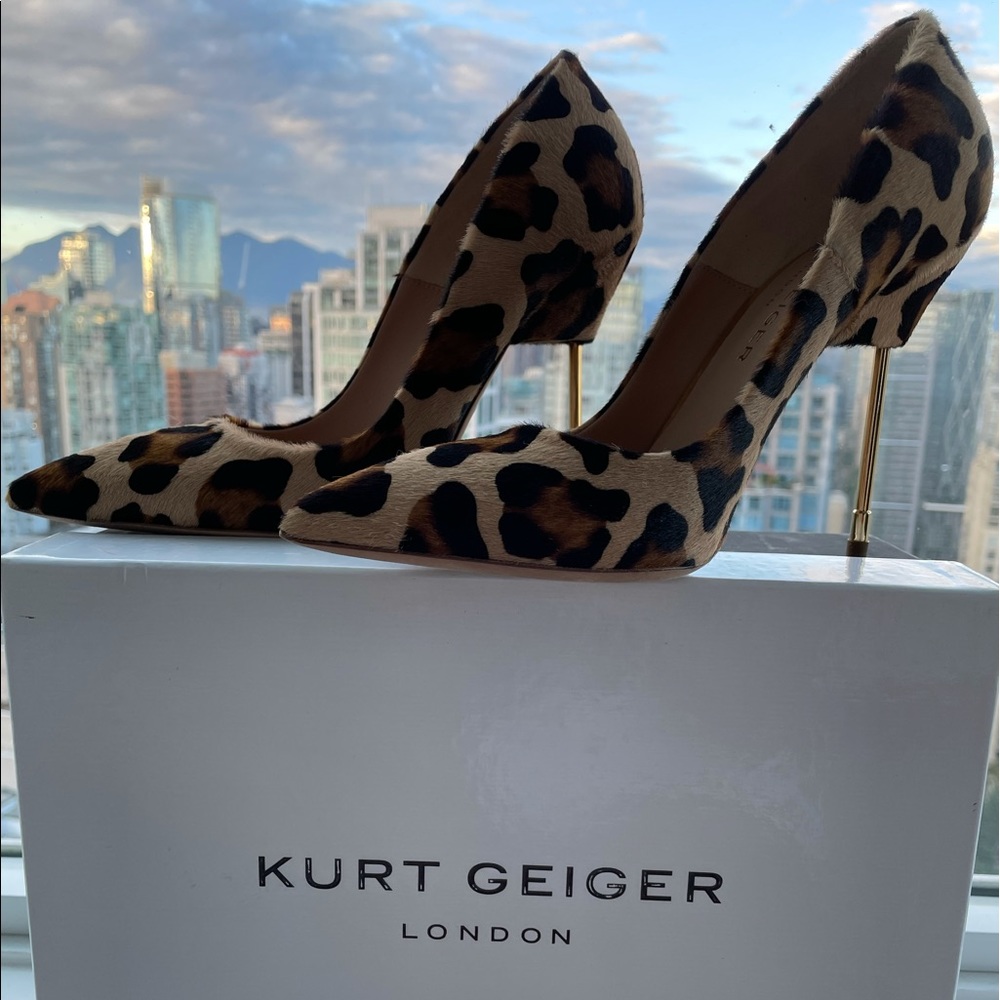 Kurt Geiger pony heels 38